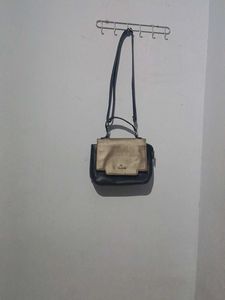 Lavie Black & Sliver Crossbody Bag