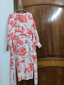 Floral Print Midi Dress