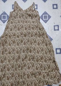 Patterned Casual Dress