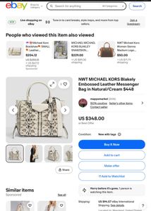Sale 🔥 Michael Kors Genuine Leather Handbag