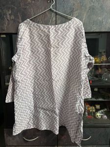 Zigzag Print Kurti