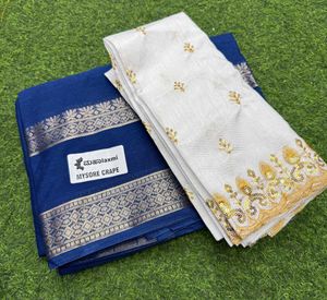 Mysore Crepe Sarees - Set of 10