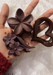 Hair Claw Clips - Set of 3