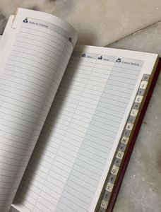 TELEPHONE DIARY