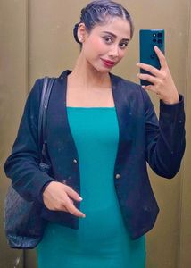 Stylish Green Bodycon Dress
