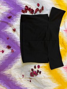 Black Off Shoulder Top- Brand New Without Tag