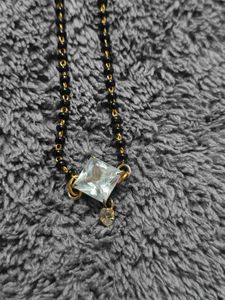 Black &amp; Gold Beaded Necklace