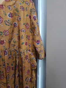 Floral Print Kurta