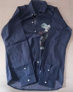 Floral Graphic Print Button-Down