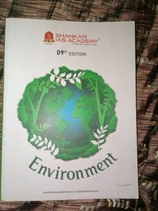 Environment Book 9th Edition For UPSC Preparation By Shankar IAS Academy