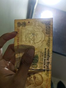 Selling Old 500 Currency Note With Vip No 786