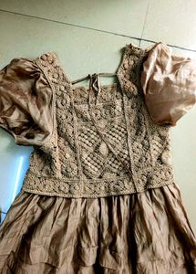 pinteresty dress beach look threaded brownish
