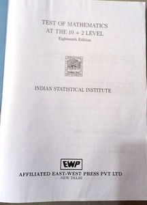 Test of Mathematics At The 10+2 Level