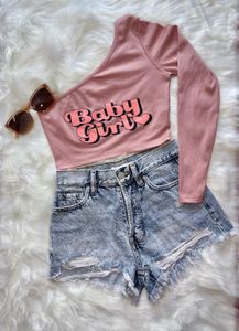 BABY-GIRL CROP TOP