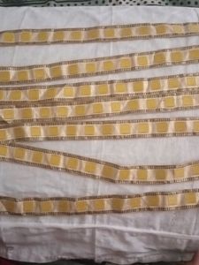 Yellow Color Mirror Less Border