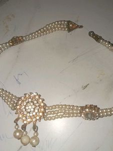 Pearl &amp; Stone Bracelet