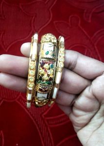 Unique Rajasthani Bangles &amp; Bracelets Set💞🤘