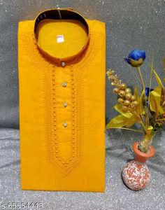 Mustard Yellow Kurta - Size M