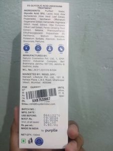Dermdoc 5% Glycolic Acid(new Pack)