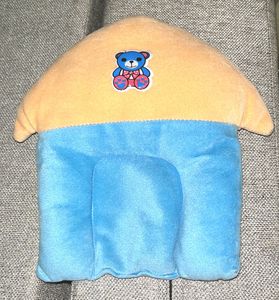 Baby Blue Rai Pillow