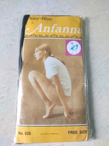Anfanna Black Pantyhose Stockings