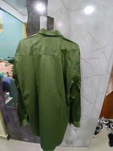 Olive Green Dress Shirt