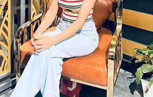 Zara Ice Blue Jean