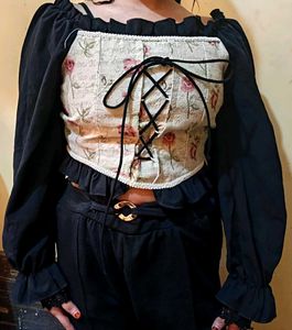 Floral Corset Top