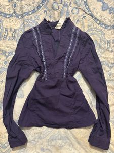 y2k fitted shirt for women