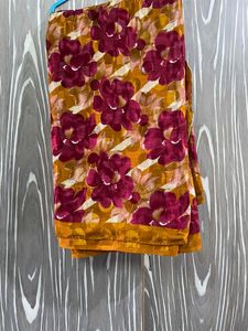 Party Wear Floral Saree