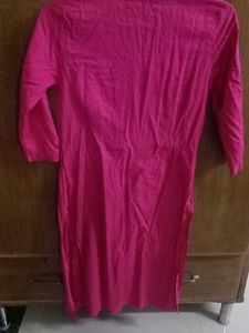 Pink Daily Wear Kurta