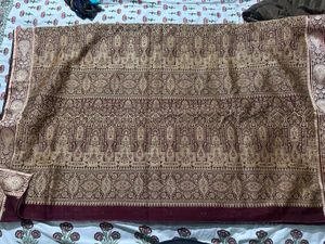 Maroon Saree