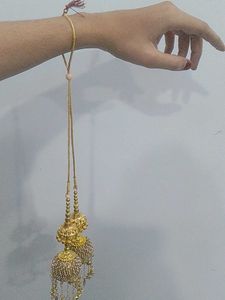 Golden Bridal hand chuda, kalira