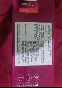 Philips Hair Dryer brand New