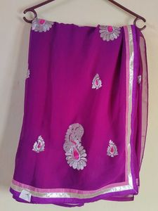 New Like Purple Saree
