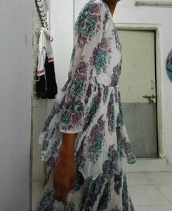 Beautiful Floral Print Dress