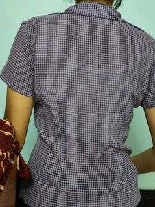 Checked shirt👔