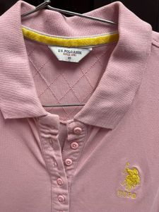 US Polo Assn. Pink Pol