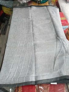 Elegant Grey Saree