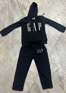 GAP Black Hoodie & Pants Set