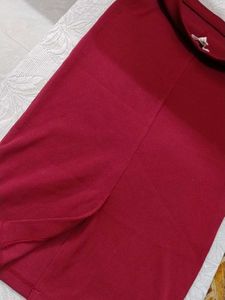 Forever 21 Maroon Pencil Skirt | Size L | New