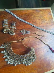 Jewellery Set With Waist Belt