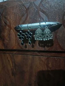 Two Sets Of Ethnic Earrings
