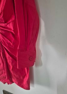 Full Sleeve Zara Dress With Collars .