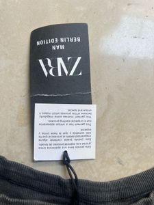 Gray Ribbed Tank Top