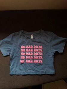 printed tshirt no bad days