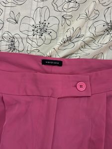 Pink Wide Leg Palazzo Pants