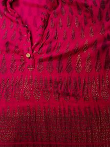 Short Pink Kurta