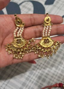 Moti And Stone Jewellery Set Combo