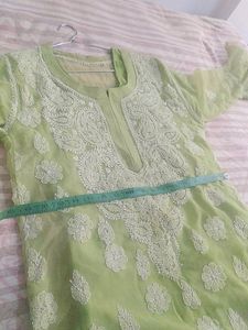 Luckhnowi Chikankari Kurta